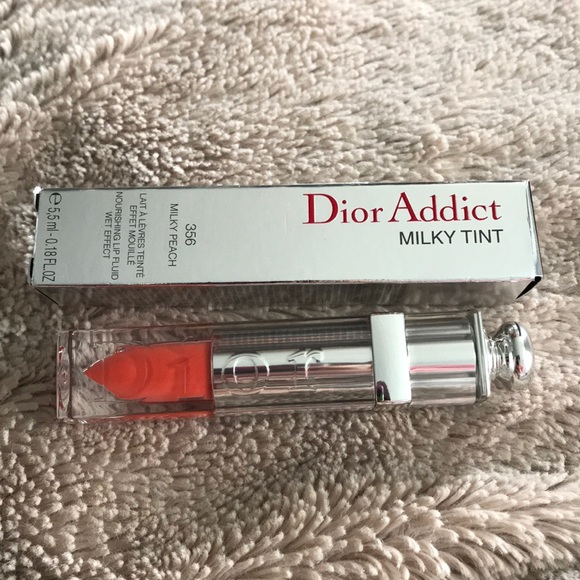 dior addict milky tint 356 milky peach